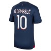 Maglia ufficiale Paris Saint Germain Dembele 10 Casa 2023-24 per Bambino